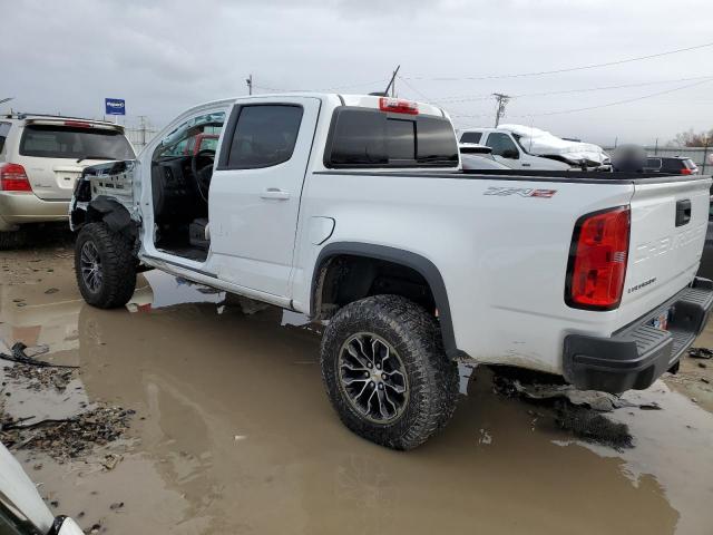 1GCGTEEN5N1269099 - 2022 CHEVROLET COLORADO ZR2 WHITE photo 2