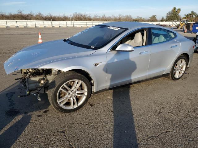 5YJSA1AC4DFP11177 - 2013 TESLA MODEL S SILVER photo 1