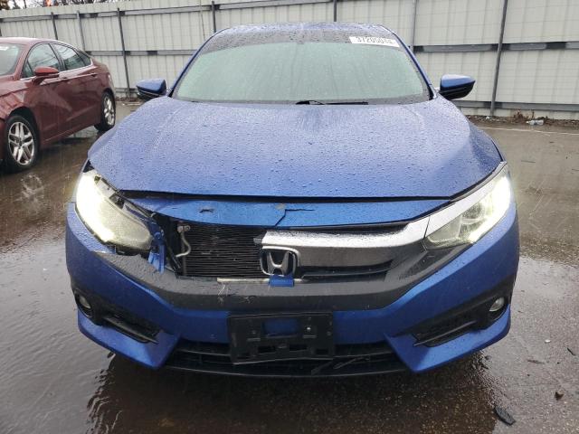 19XFC1F32GE010037 - 2016 HONDA CIVIC EX BLUE photo 5