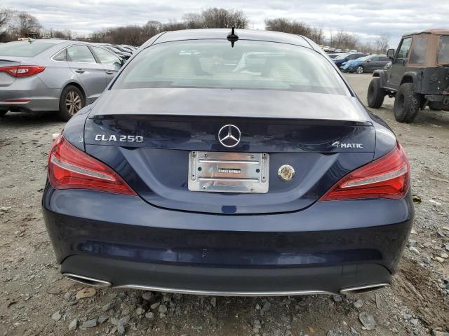 WDDSJ4GB8JN527976 - 2018 MERCEDES-BENZ CLA 250 4MATIC BLUE photo 6