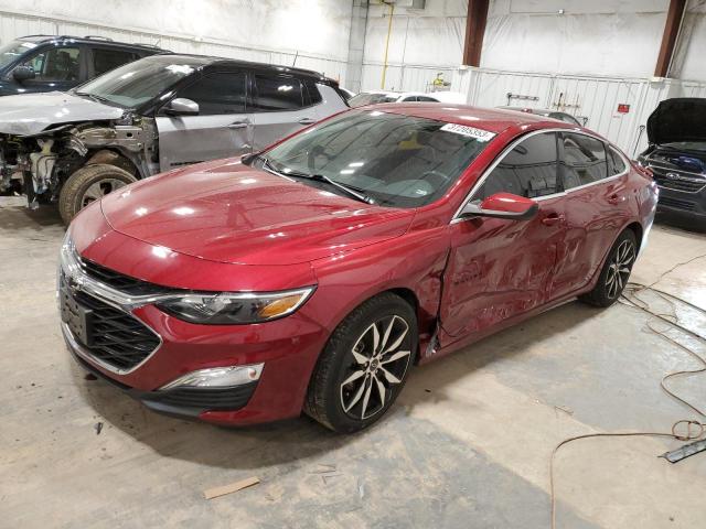 1G1ZG5ST3LF021264 - 2020 CHEVROLET MALIBU RS 栗色 照片 1