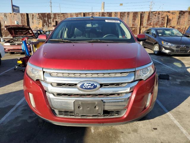 2FMDK3JC7DBB06581 - 2013 FORD EDGE SEL BURGUNDY photo 5