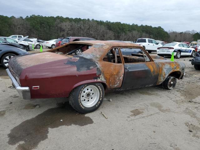 113279W374972 - 1969 CHEVROLET NOVA RED photo 3