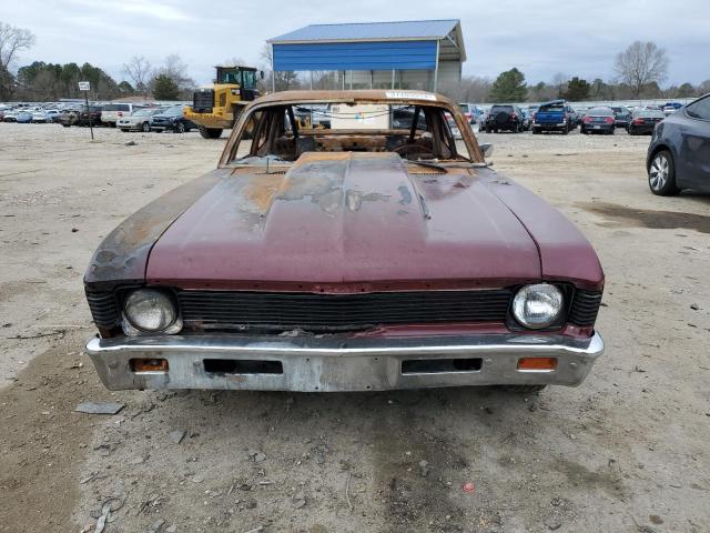 113279W374972 - 1969 CHEVROLET NOVA RED photo 5