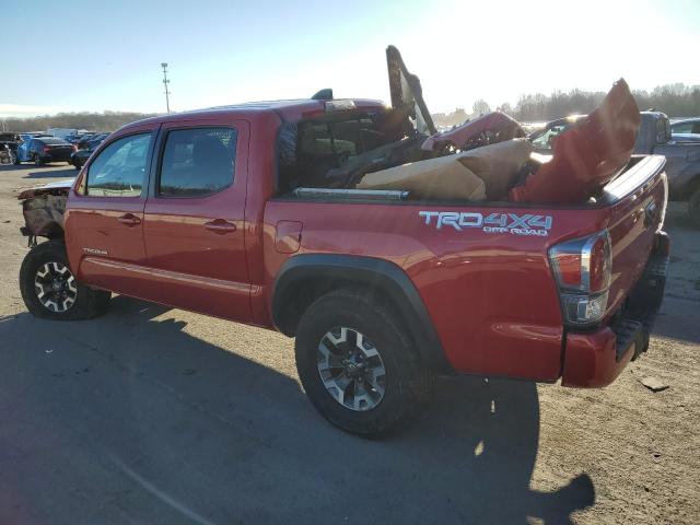 3TMCZ5AN6LM356139 - 2020 TOYOTA TACOMA DOUBLE CAB 红色 照片 2