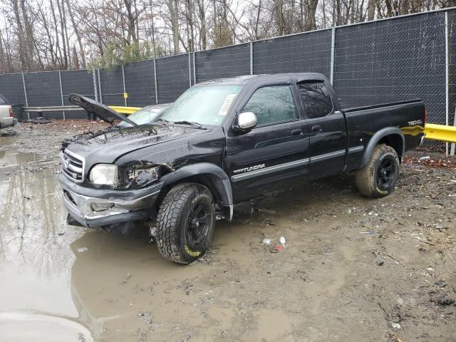5TBBT44111S181076 - 2001 TOYOTA TUNDRA ACCESS CAB Noir photo 1