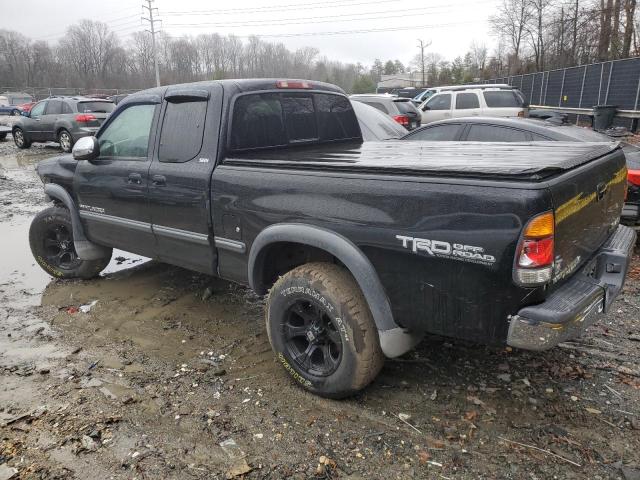 5TBBT44111S181076 - 2001 TOYOTA TUNDRA ACCESS CAB Noir photo 2