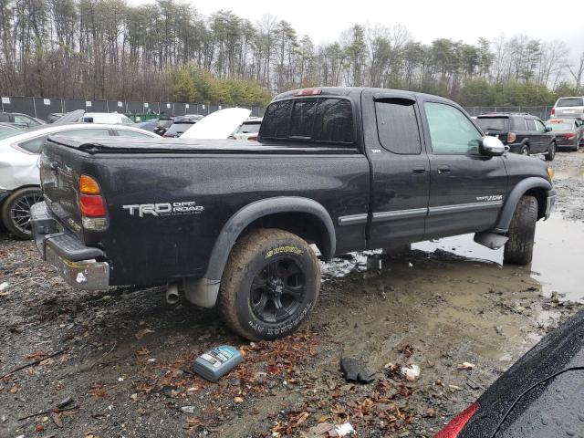5TBBT44111S181076 - 2001 TOYOTA TUNDRA ACCESS CAB Noir photo 3