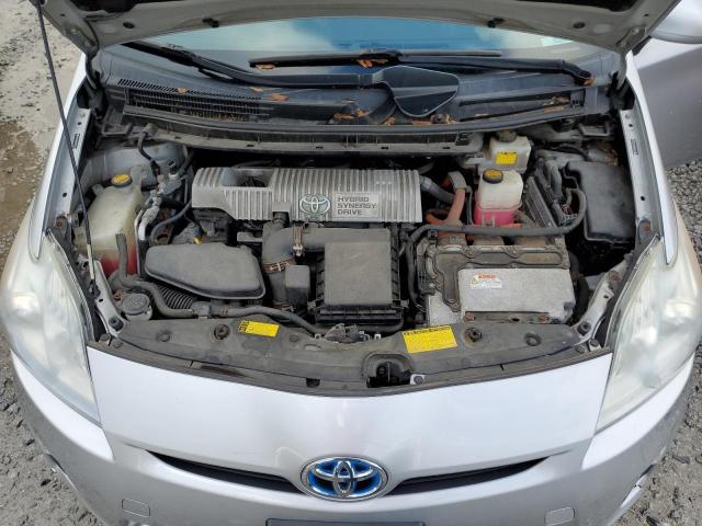 JTDKN3DUXA0022274 - 2010 TOYOTA PRIUS SILVER photo 11