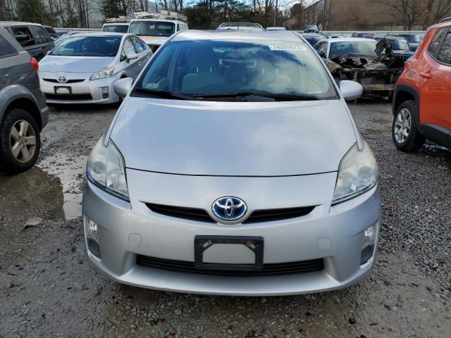 JTDKN3DUXA0022274 - 2010 TOYOTA PRIUS SILVER photo 5