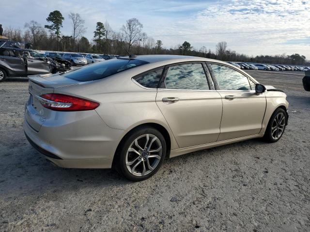 3FA6P0HD6HR401745 - 2017 FORD FUSION SE GOLD photo 3