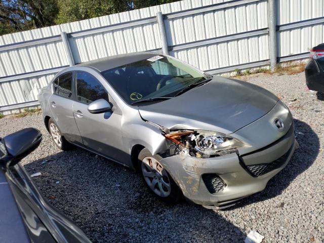 JM1BL1UF8C1681012 - 2012 MAZDA 3 I SILVER photo 4