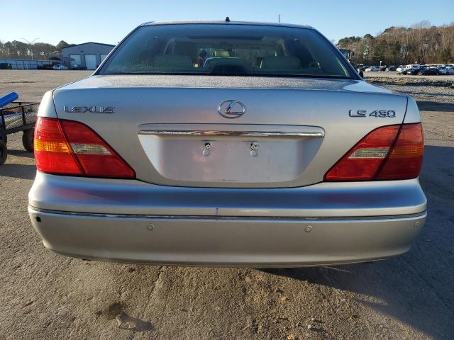 JTHBN30F510045600 - 2001 LEXUS LS 430 SILVER photo 6