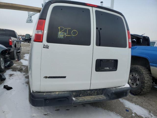 1GCWGAFG0L1157509 - 2020 CHEVROLET EXPRESS G2 WHITE photo 6