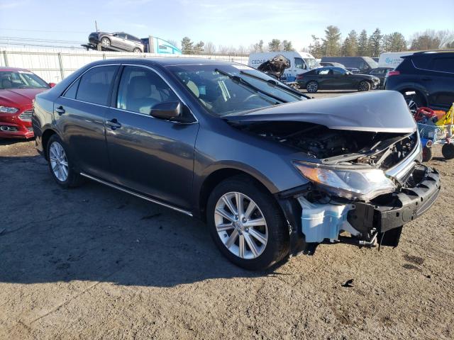 4T4BF1FKXDR289720 - 2013 TOYOTA CAMRY L GRAY photo 4