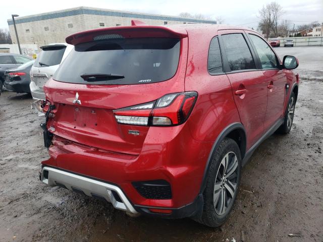 JA4AR3AU8LU004530 - 2020 MITSUBISHI OUTLANDER ES RED photo 3