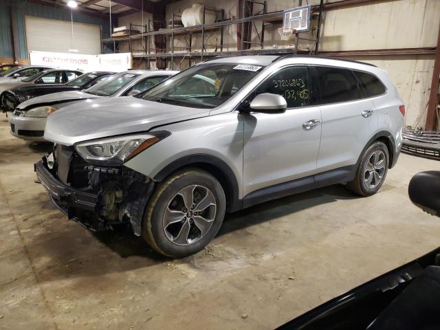 KM8SMDHF6GU161755 - 2016 HYUNDAI SANTA FE SE SILVER photo 1