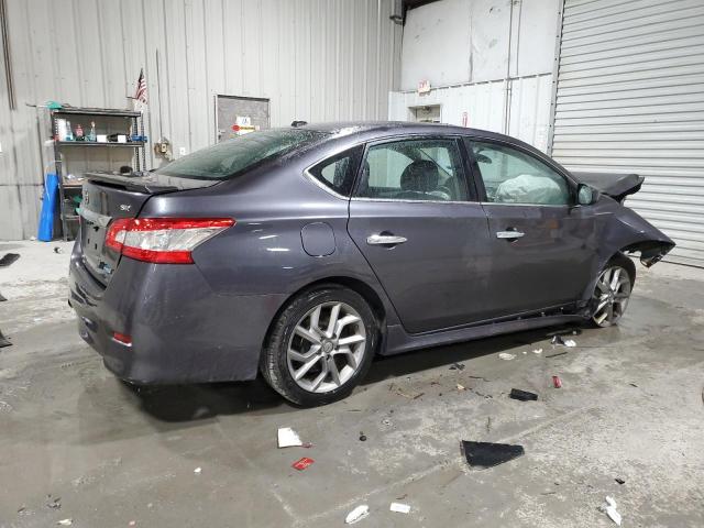 3N1AB7AP4DL761175 - 2013 NISSAN SENTRA S CHARCOAL photo 3