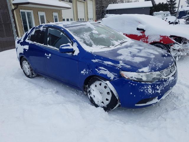 KNAFT4A27A5304162 - 2010 KIA FORTE LX BLUE photo 4