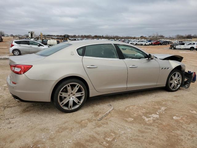 ZAM56RRA2E1116835 - 2014 MASERATI QUATTROPOR S BEIGE photo 3