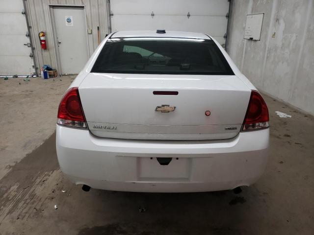 2G1WD5E34E1112545 - 2014 CHEVROLET IMPALA LIM POLICE WHITE photo 6