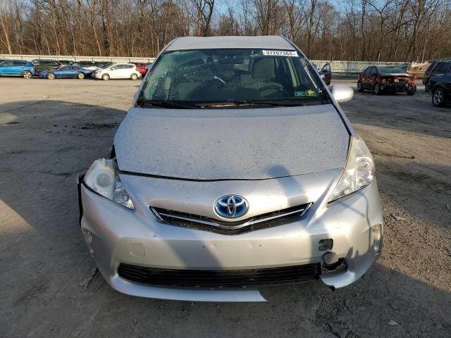 JTDZN3EUXC3102883 - 2012 TOYOTA PRIUS V GRAY photo 5