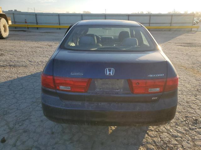 1HGCM56145A067170 - 2005 HONDA ACCORD DX BLUE photo 6