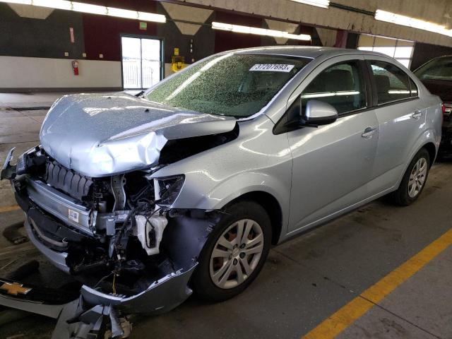 1G1JB5SHXH4139225 - 2017 CHEVROLET SONIC LS ნაცრისფერი ფოტო 1