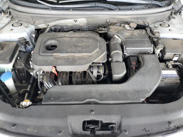 5NPE34AF4FH078865 - 2015 HYUNDAI SONATA SPORT SILVER photo 11