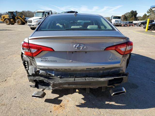 5NPE34AF4FH078865 - 2015 HYUNDAI SONATA SPORT SILVER photo 6