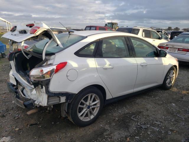 1FADP3F27JL287950 - 2018 FORD FOCUS SE WHITE photo 3