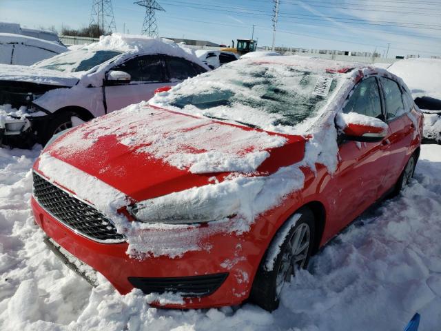 1FADP3F22HL329533 - 2017 FORD FOCUS SE RED photo 1
