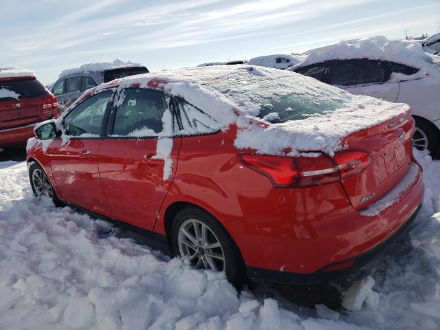 1FADP3F22HL329533 - 2017 FORD FOCUS SE RED photo 2
