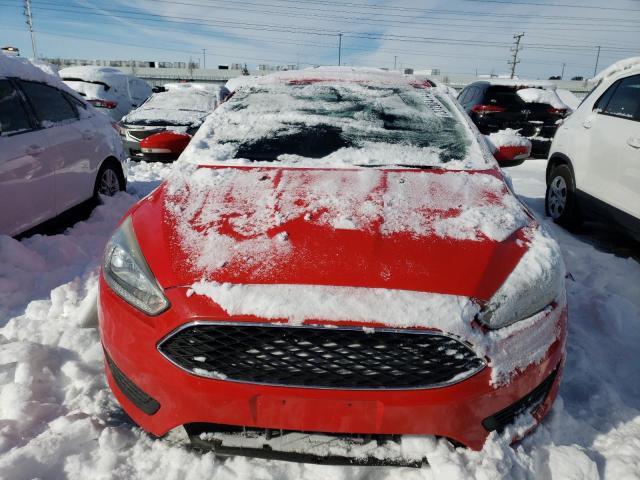 1FADP3F22HL329533 - 2017 FORD FOCUS SE RED photo 5