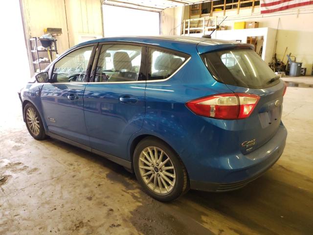 1FADP5CUXFL102797 - 2015 FORD C-MAX PREMIUM SEL BLUE photo 2