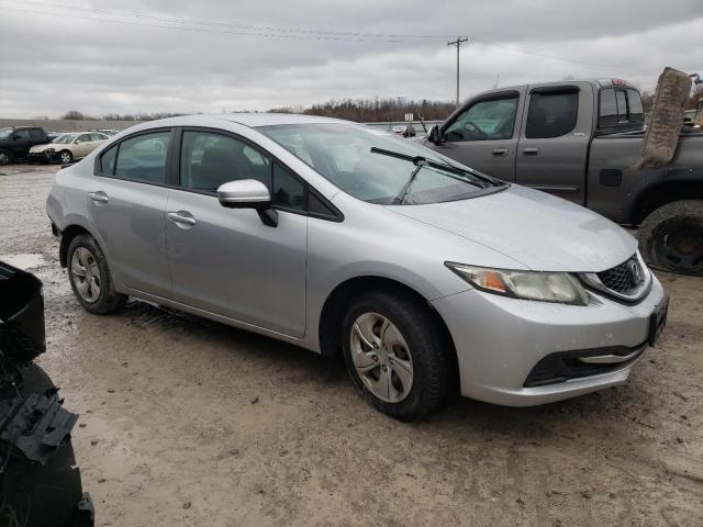 2HGFB2F55EH560233 - 2014 HONDA CIVIC LX SILVER photo 4