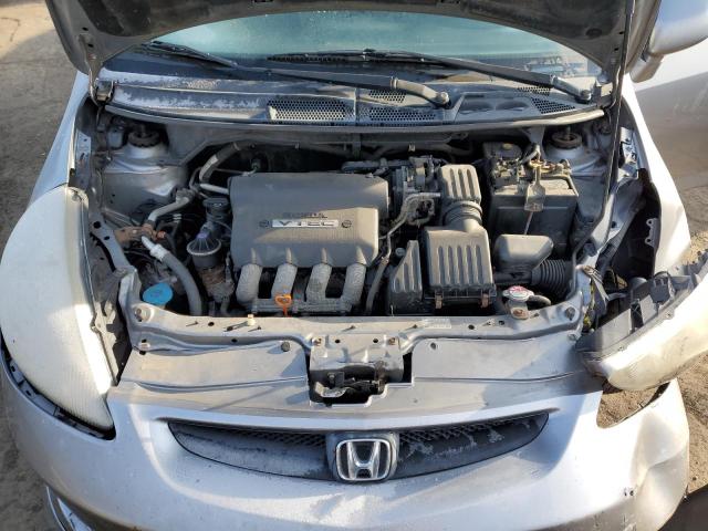 JHMGD38607S039231 - 2007 HONDA FIT S ვერცხლისფერი ფოტო 11