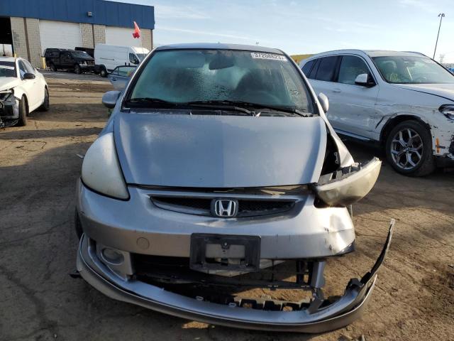 JHMGD38607S039231 - 2007 HONDA FIT S ვერცხლისფერი ფოტო 5
