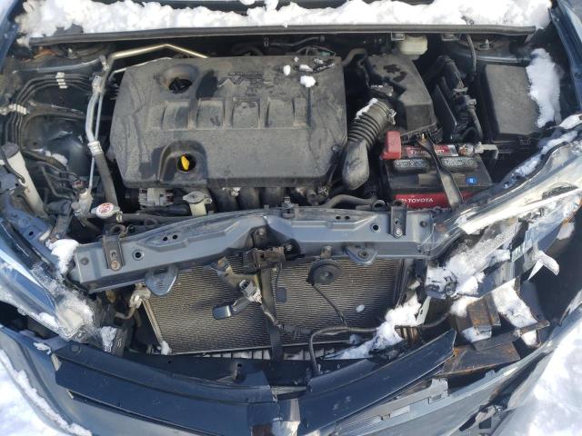 2T1BURHEXJC066113 - 2018 TOYOTA COROLLA L GRAY photo 11