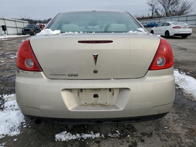 1G2ZJ57B894242957 - 2009 PONTIAC G6 GOLD photo 6