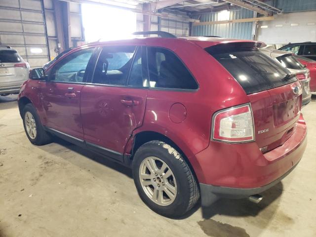 2FMDK48C48BB22352 - 2008 FORD EDGE SEL RED photo 2