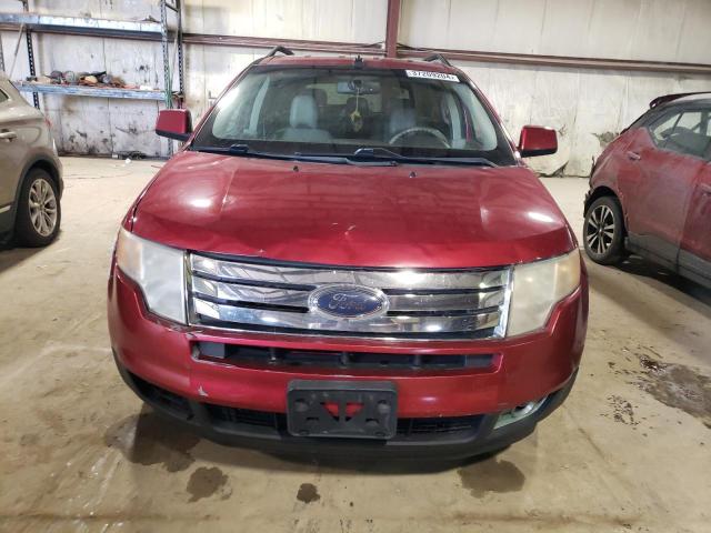 2FMDK48C48BB22352 - 2008 FORD EDGE SEL RED photo 5