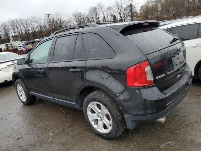 2FMDK4GC7DBB40694 - 2013 FORD EDGE SE BLACK photo 2