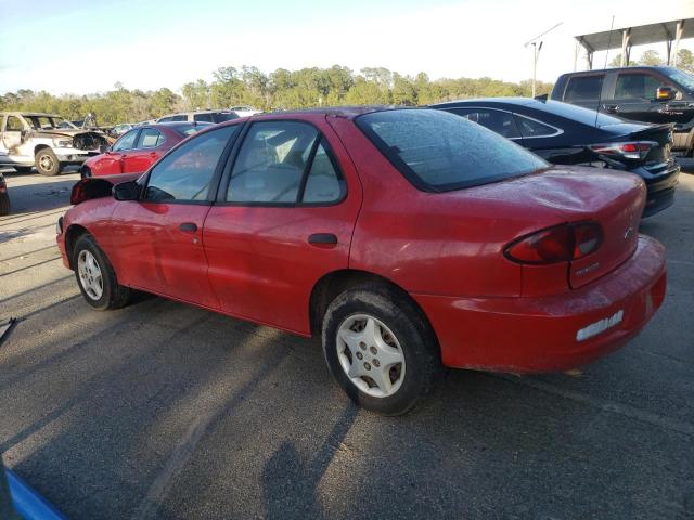 1G1JC524X17213354 - 2001 CHEVROLET CAVALIER BASE RED photo 2