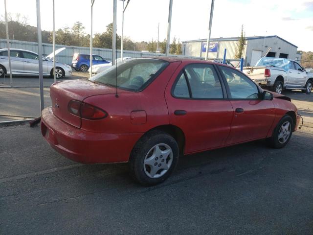 1G1JC524X17213354 - 2001 CHEVROLET CAVALIER BASE RED photo 3