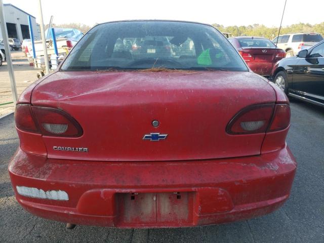 1G1JC524X17213354 - 2001 CHEVROLET CAVALIER BASE RED photo 6