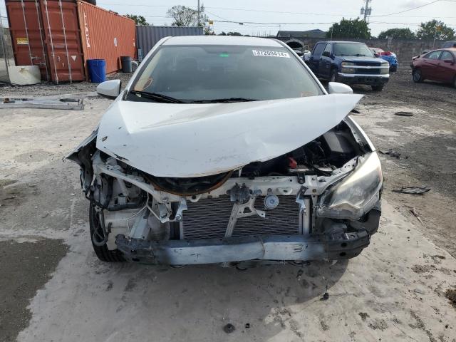 5YFBPRHE4FP345698 - 2015 TOYOTA COROLLA ECO WHITE photo 5