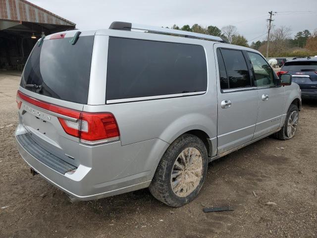 5LMJJ3HT0FEJ06177 - 2015 LINCOLN NAVIGATOR L SILVER photo 3