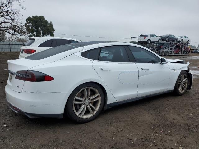 5YJSA1CN2CFP02863 - 2012 TESLA MODEL S WHITE photo 3