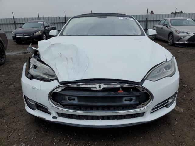5YJSA1CN2CFP02863 - 2012 TESLA MODEL S თეთრი ფოტო 5
